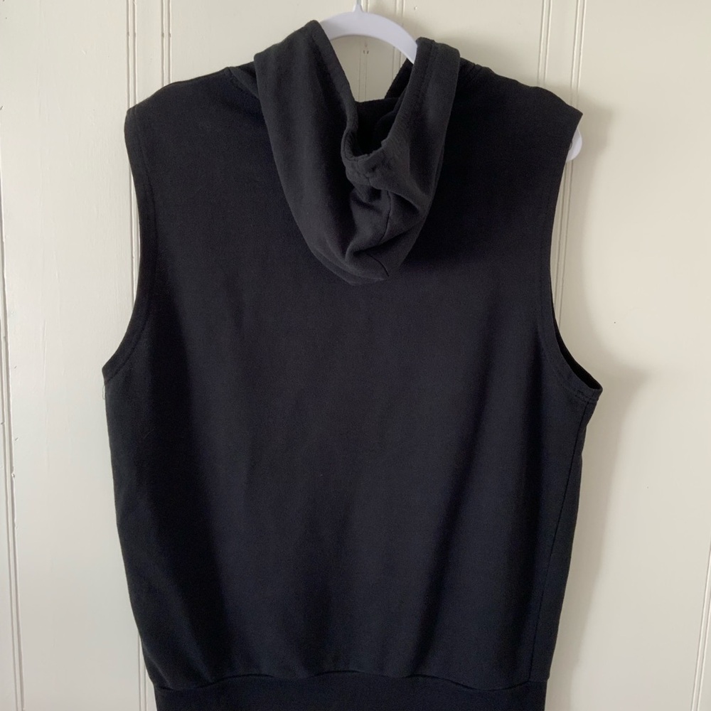 NBA Black Hooded Vest